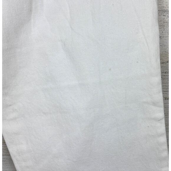 Sound Style Womens 4 White High Rise Straight Leg Denim Jeans NWT - Picture 8 of 9